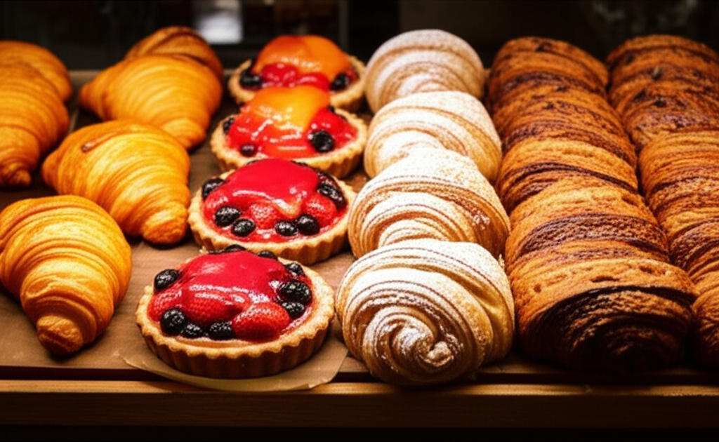 Fresh pastries